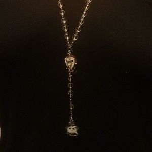 •SOLD• Disney Nb4C Jack Clear Crystal Lariat!